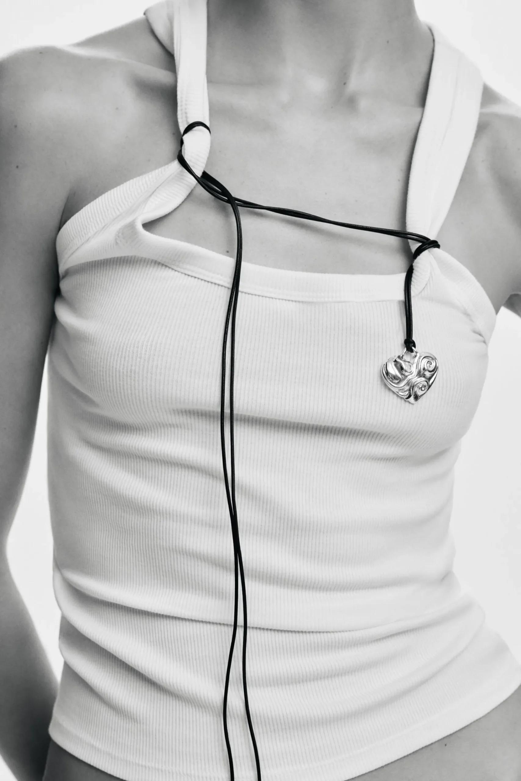 Joyería-Desigual Colgante corazón cuerda baño oro Zalio