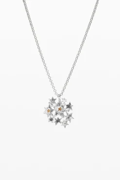 Joyería-Desigual Collar cromado armonía cósmica Zalio