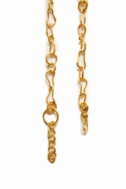 Joyería-Desigual Collar mensaje baño oro Zalio