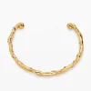 Joyería-Desigual Collar rigido baño oro Zalio