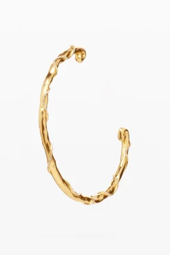 Joyería-Desigual Collar rigido baño oro Zalio