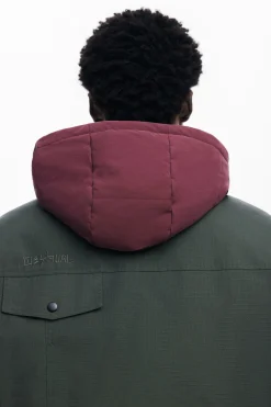 Abrigos Y Chaquetas-Desigual Cortavientos con capucha