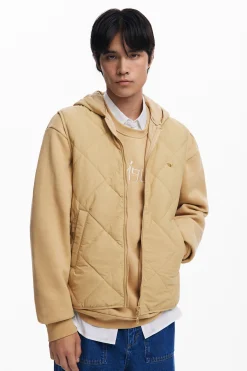 Abrigos Y Chaquetas-Desigual Cortavientos con capucha