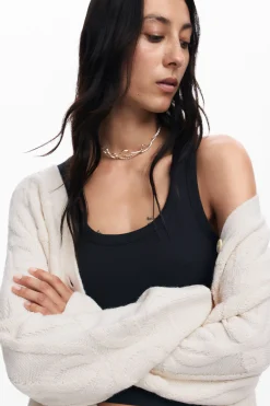 Ropa De Punto|Jerséis-Desigual Cárdigan oversize punto
