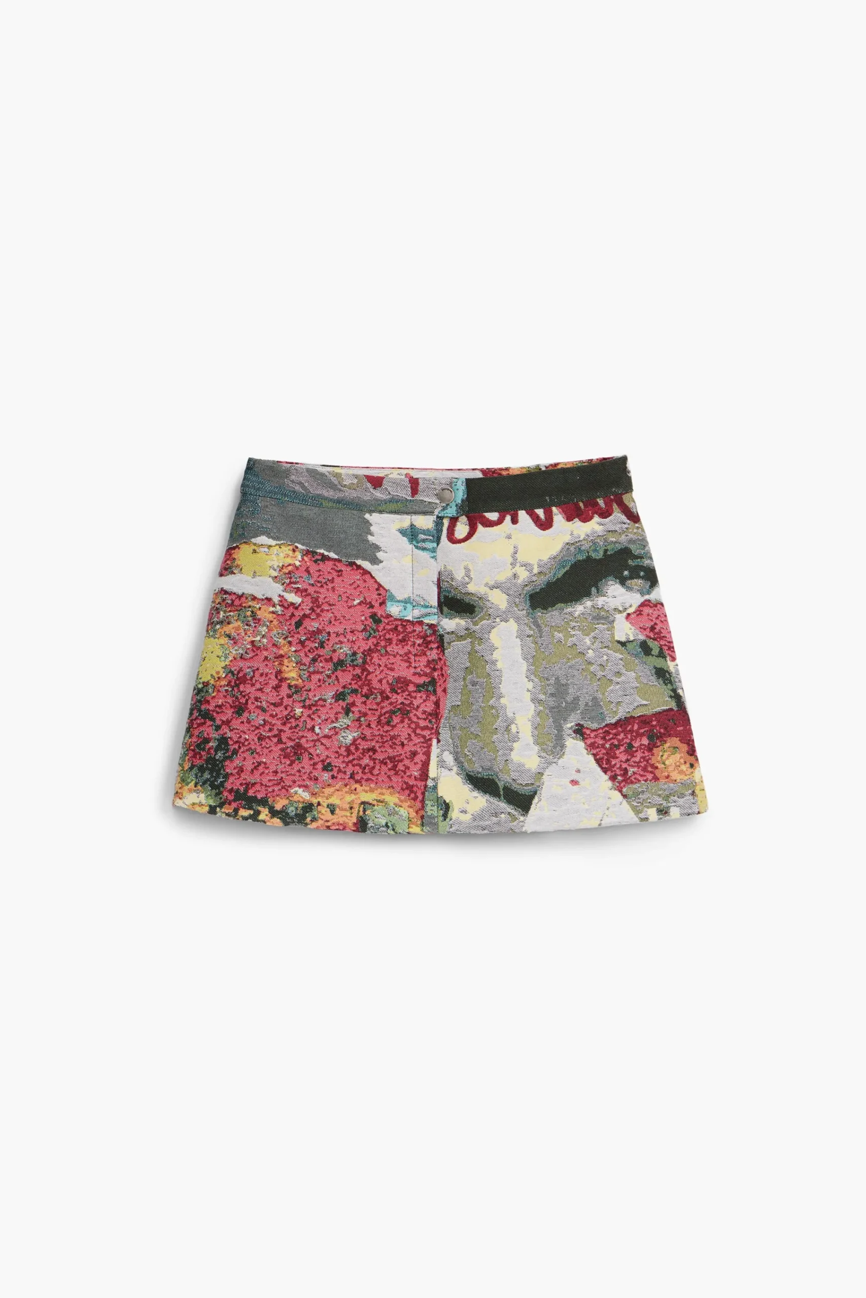 Faldas Y Shorts-Desigual Falda corta flores M. Christian Lacroix