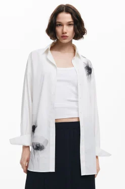 Faldas Y Shorts-Desigual Falda midi pliegues