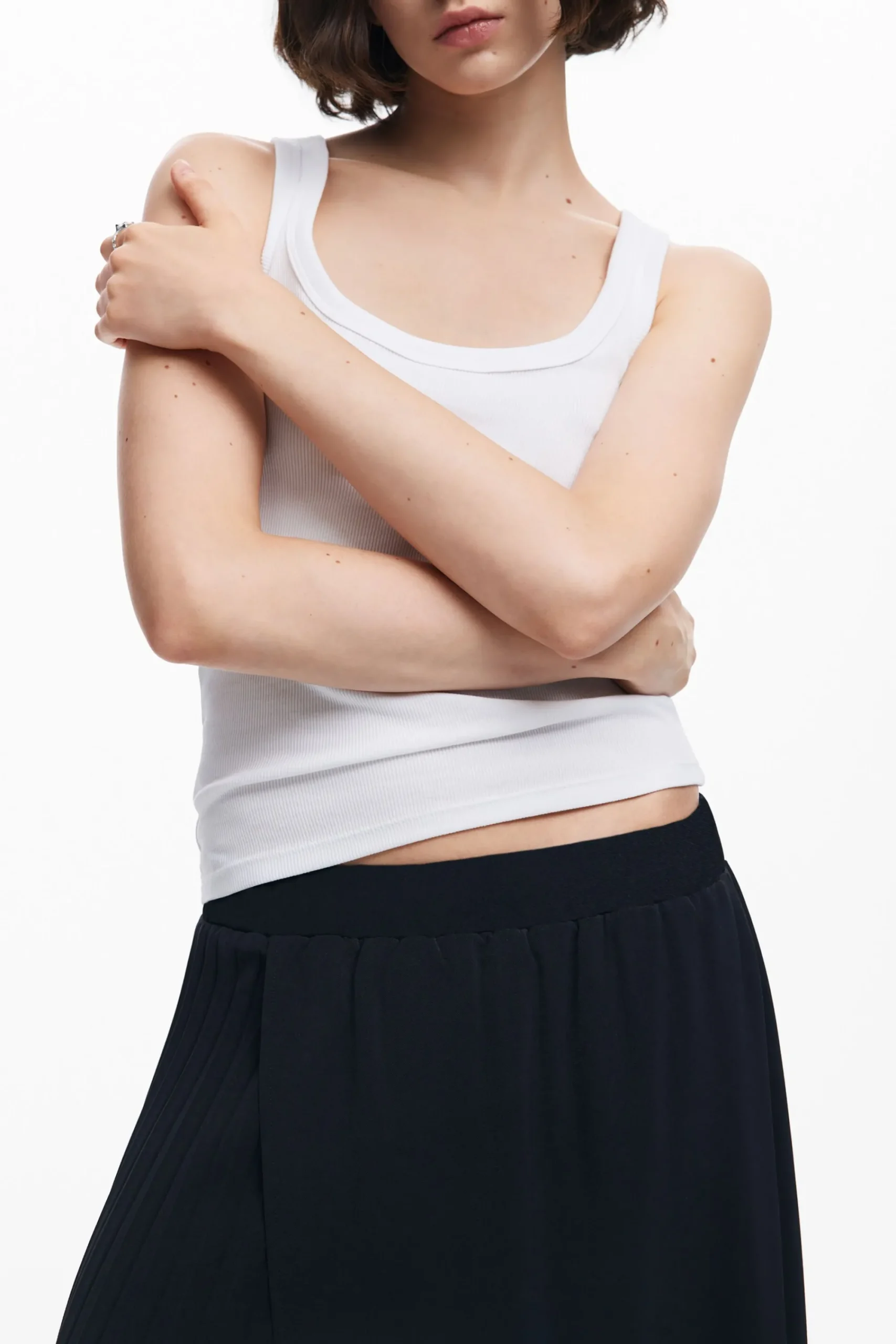 Faldas Y Shorts-Desigual Falda midi pliegues