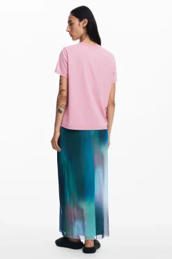 Faldas Y Shorts-Desigual Falda tul efecto difuminado