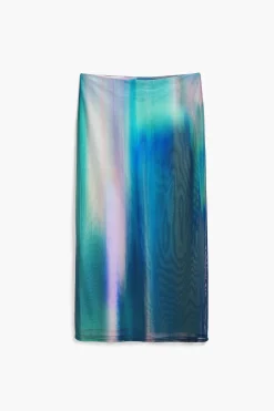 Faldas Y Shorts-Desigual Falda tul efecto difuminado