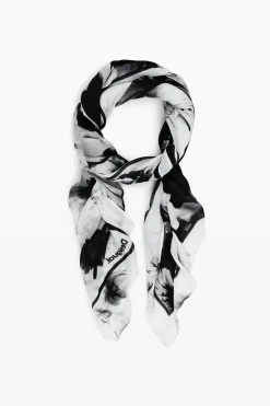 Bufandas Y Pañuelos-Desigual Foulard flores