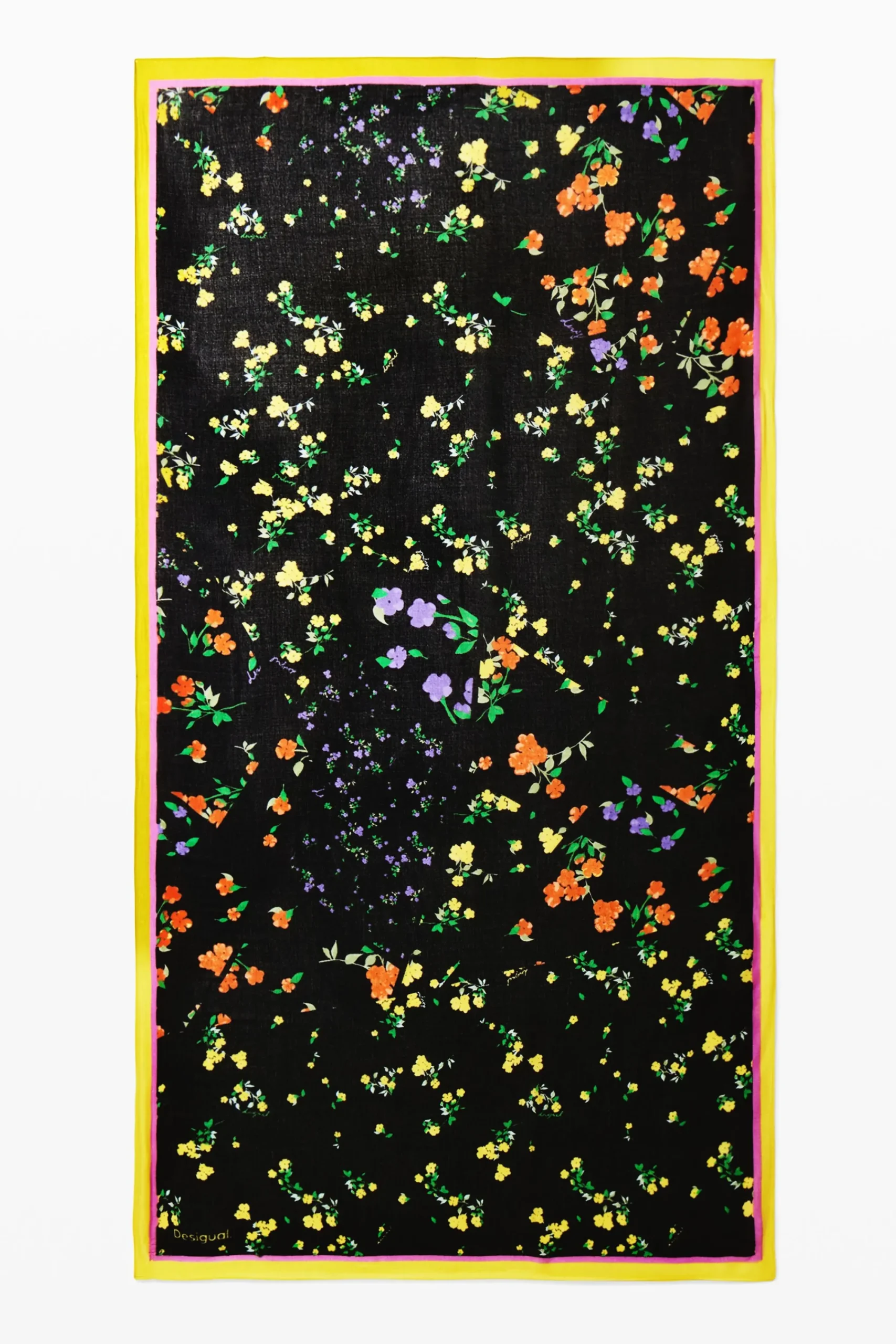 Bufandas Y Pañuelos-Desigual Foulard flores