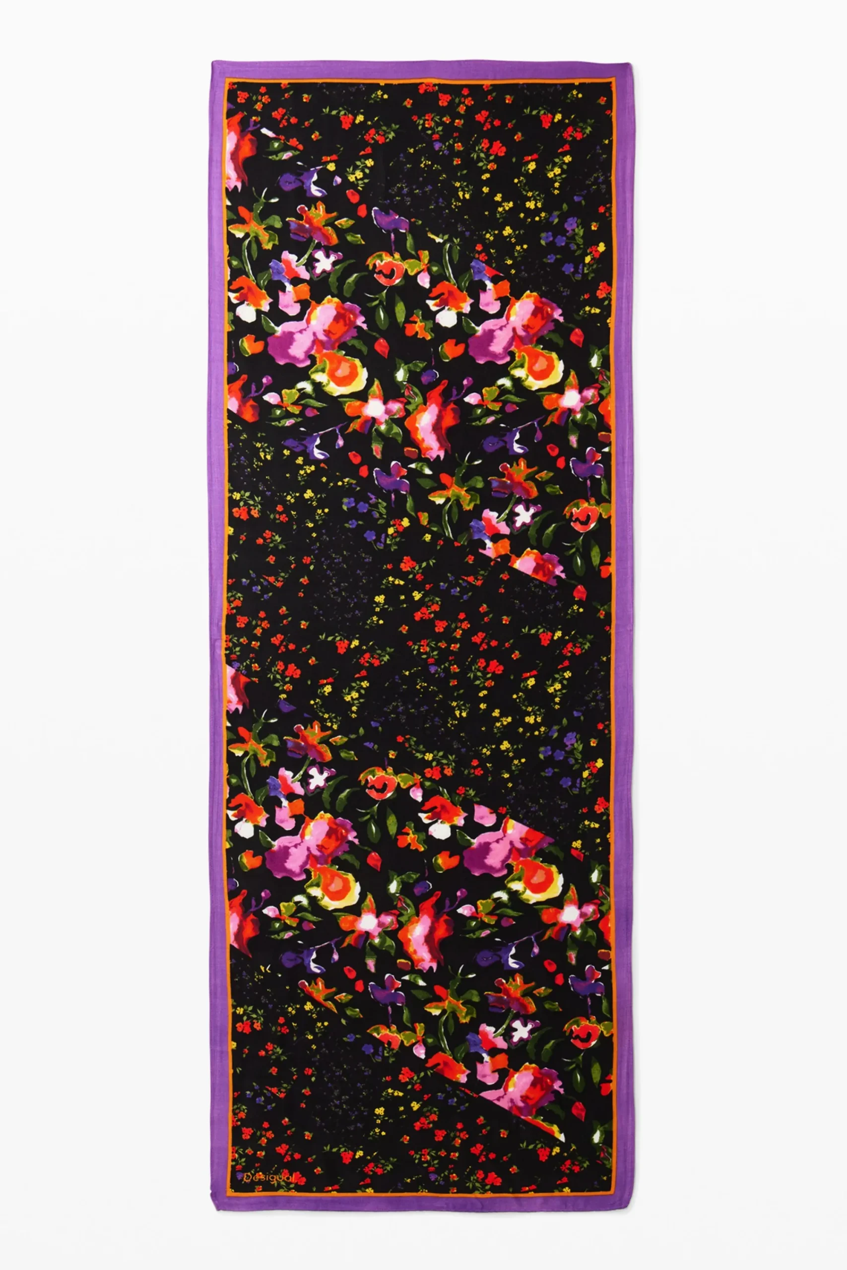Bufandas Y Pañuelos-Desigual Foulard flores