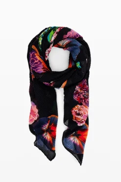 Bufandas Y Pañuelos-Desigual Foulard flores M. Christian Lacroix