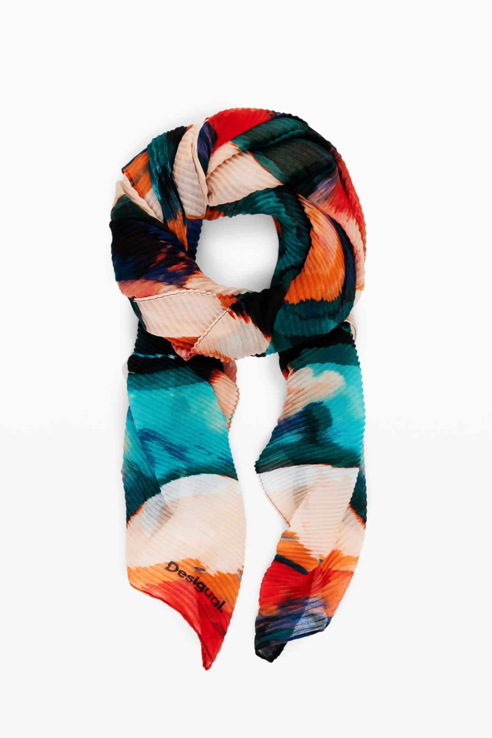 Bufandas Y Pañuelos-Desigual Foulard rectangular estampado