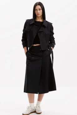 Abrigos Y Chaquetas-Desigual Gabardina desmontable