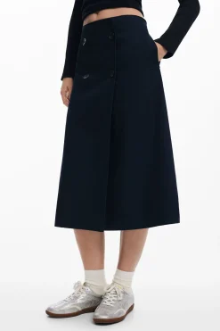 Abrigos Y Chaquetas-Desigual Gabardina desmontable