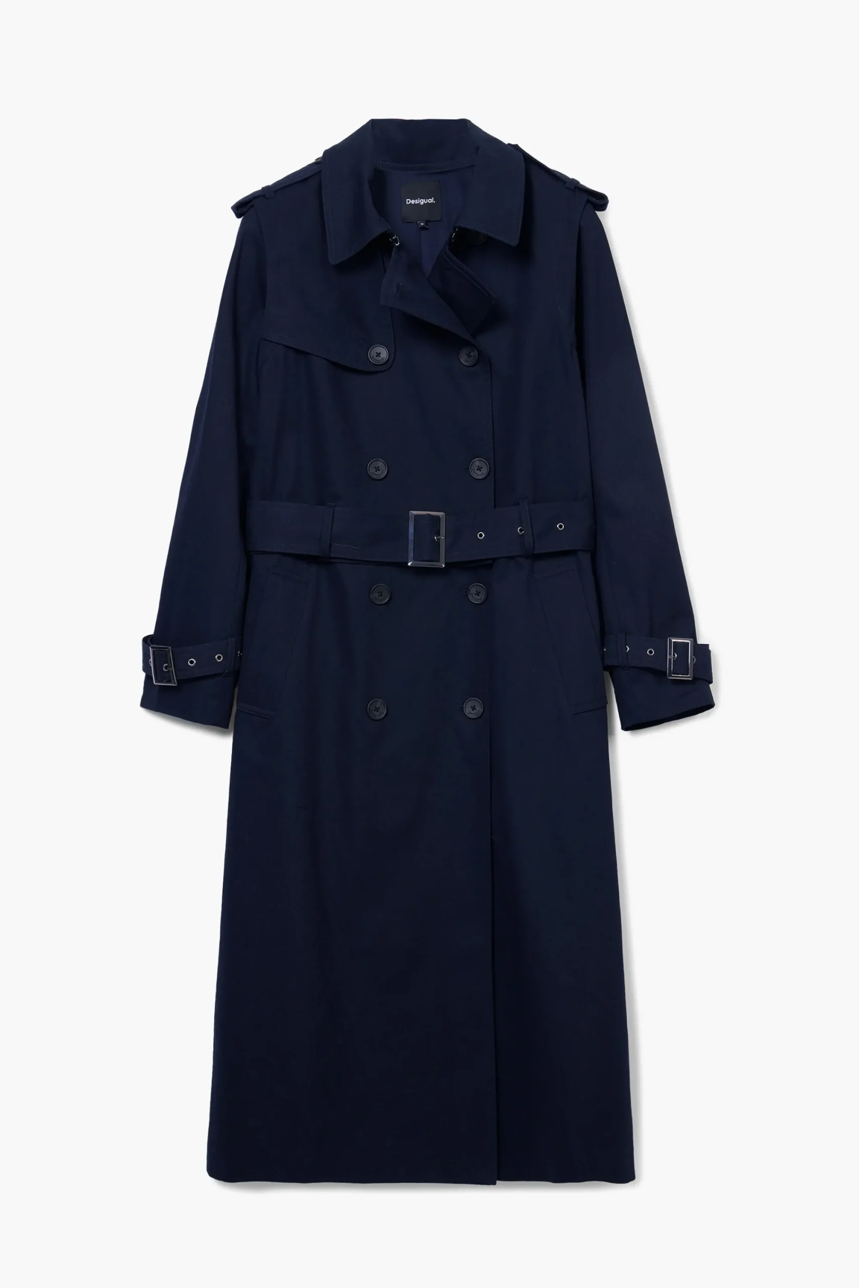 Abrigos Y Chaquetas-Desigual Gabardina desmontable
