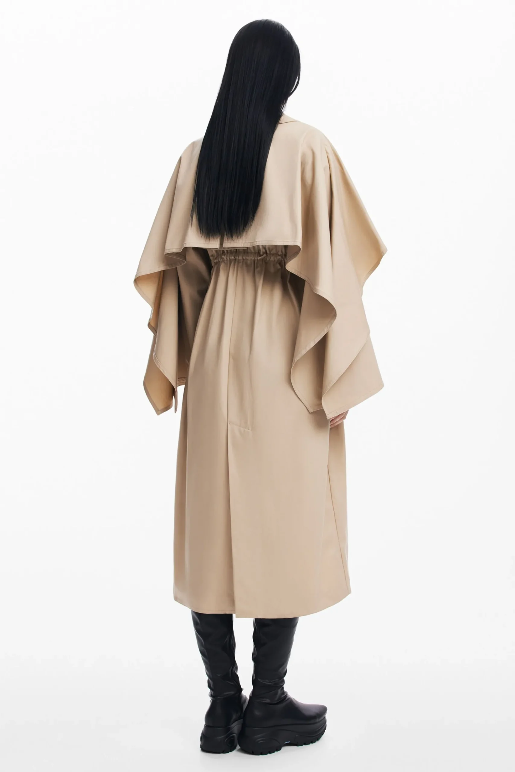 Abrigos Y Chaquetas-Desigual Gabardina manga murciélago Maitrepierre