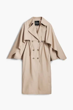 Abrigos Y Chaquetas-Desigual Gabardina manga murciélago Maitrepierre