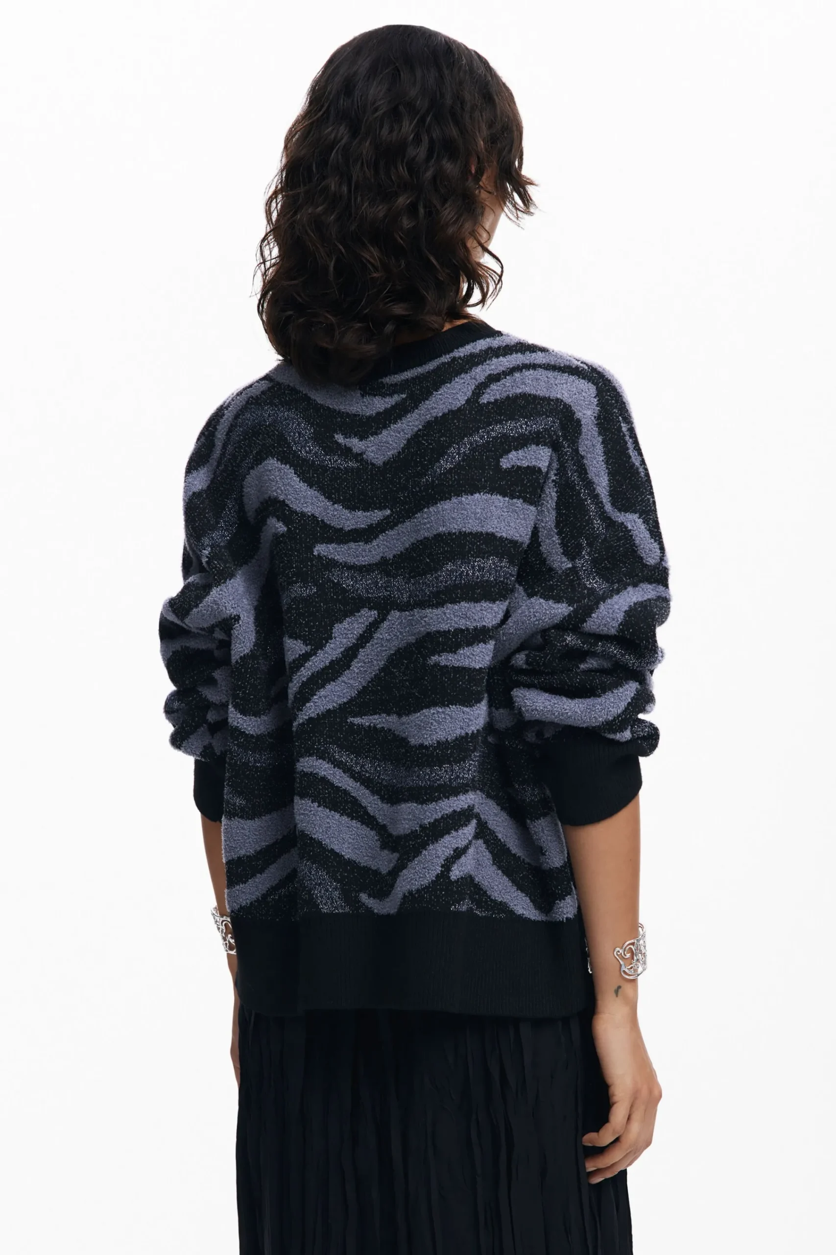 Ropa De Punto|Jerséis-Desigual Jersey animal print