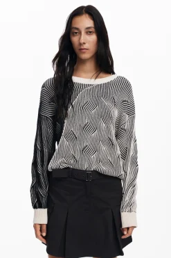 Ropa De Punto|Jerséis-Desigual Jersey canalé