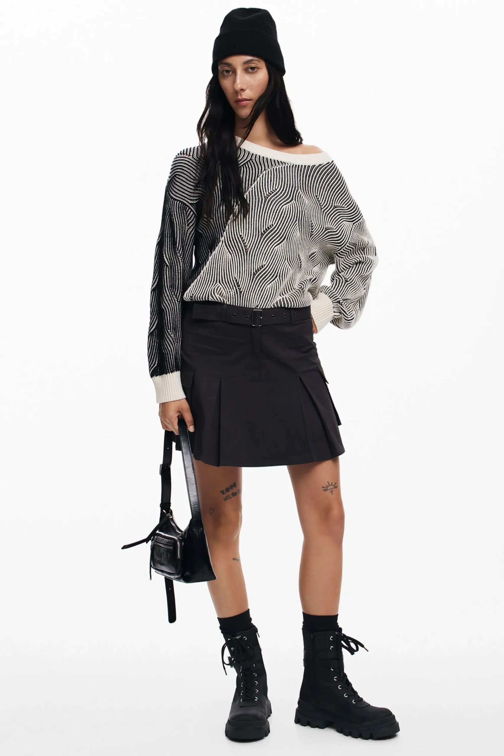 Ropa De Punto|Jerséis-Desigual Jersey canalé