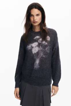 Ropa De Punto|Jerséis-Desigual Jersey canalé jarrón