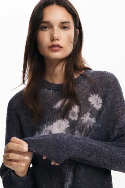Ropa De Punto|Jerséis-Desigual Jersey canalé jarrón