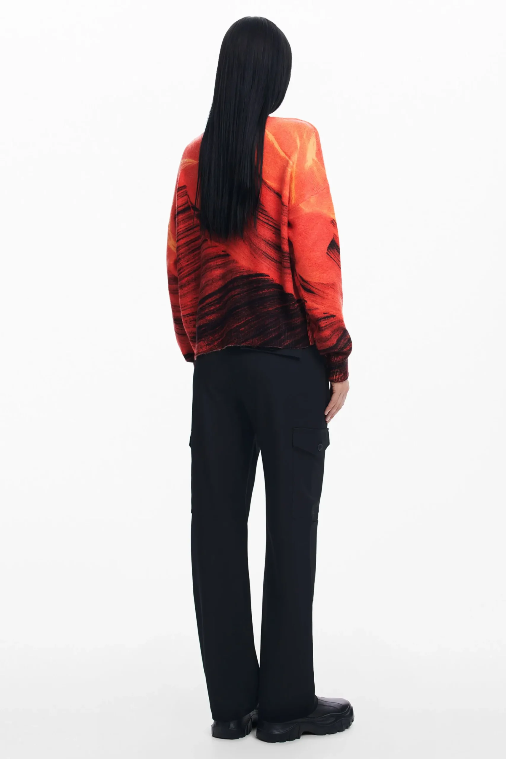 Ropa De Punto|Jerséis-Desigual Jersey contrastes