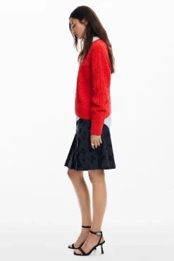 Ropa De Punto|Jerséis-Desigual Jersey de punto relieves