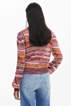 Ropa De Punto|Jerséis-Desigual Jersey de rayas