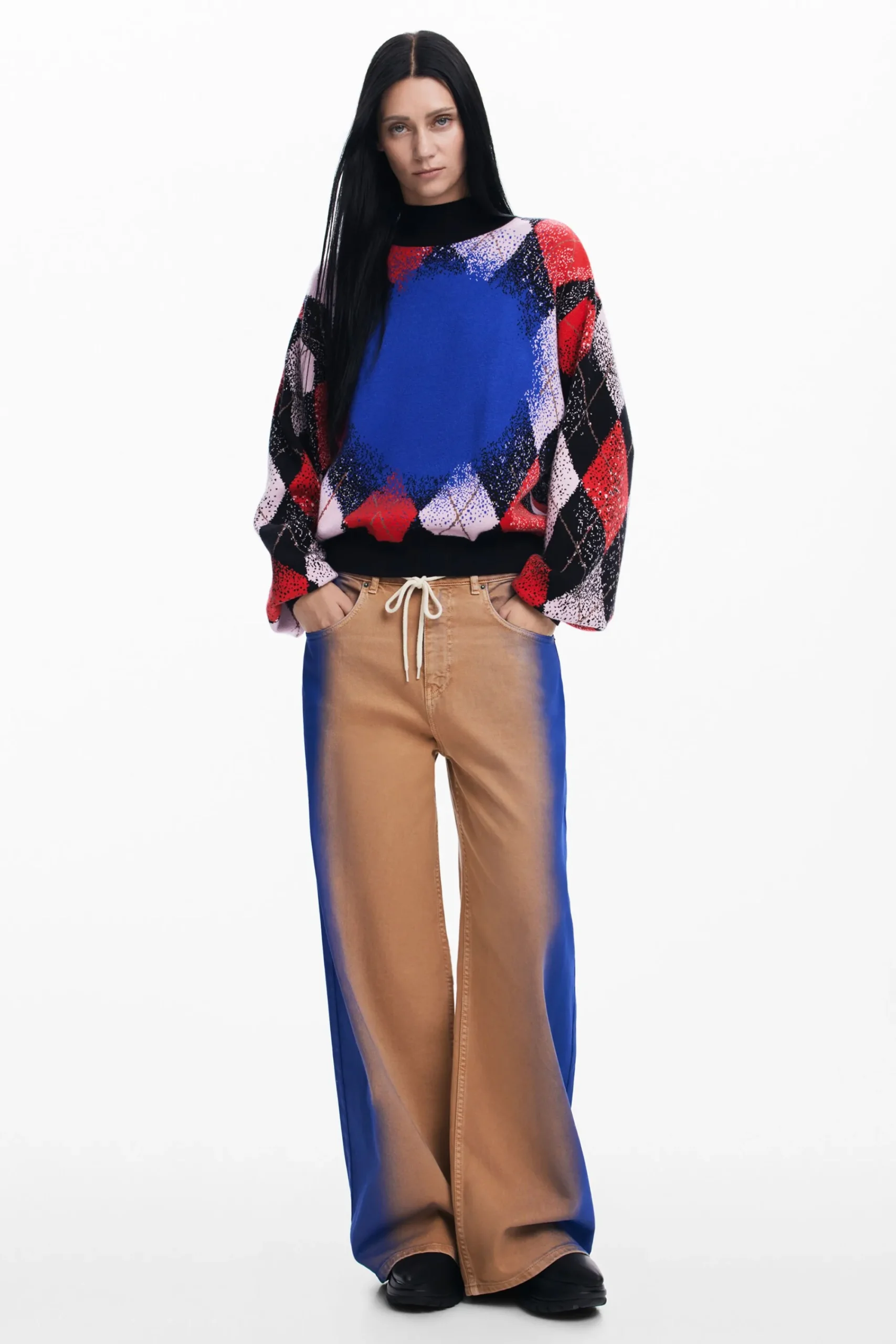 Ropa De Punto|Jerséis-Desigual Jersey efecto spray Maitrepierre
