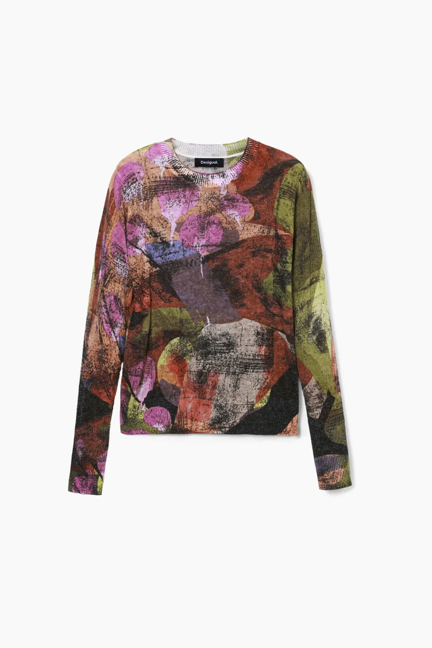 Ropa De Punto|Jerséis-Desigual Jersey estampado M. Christian Lacroix