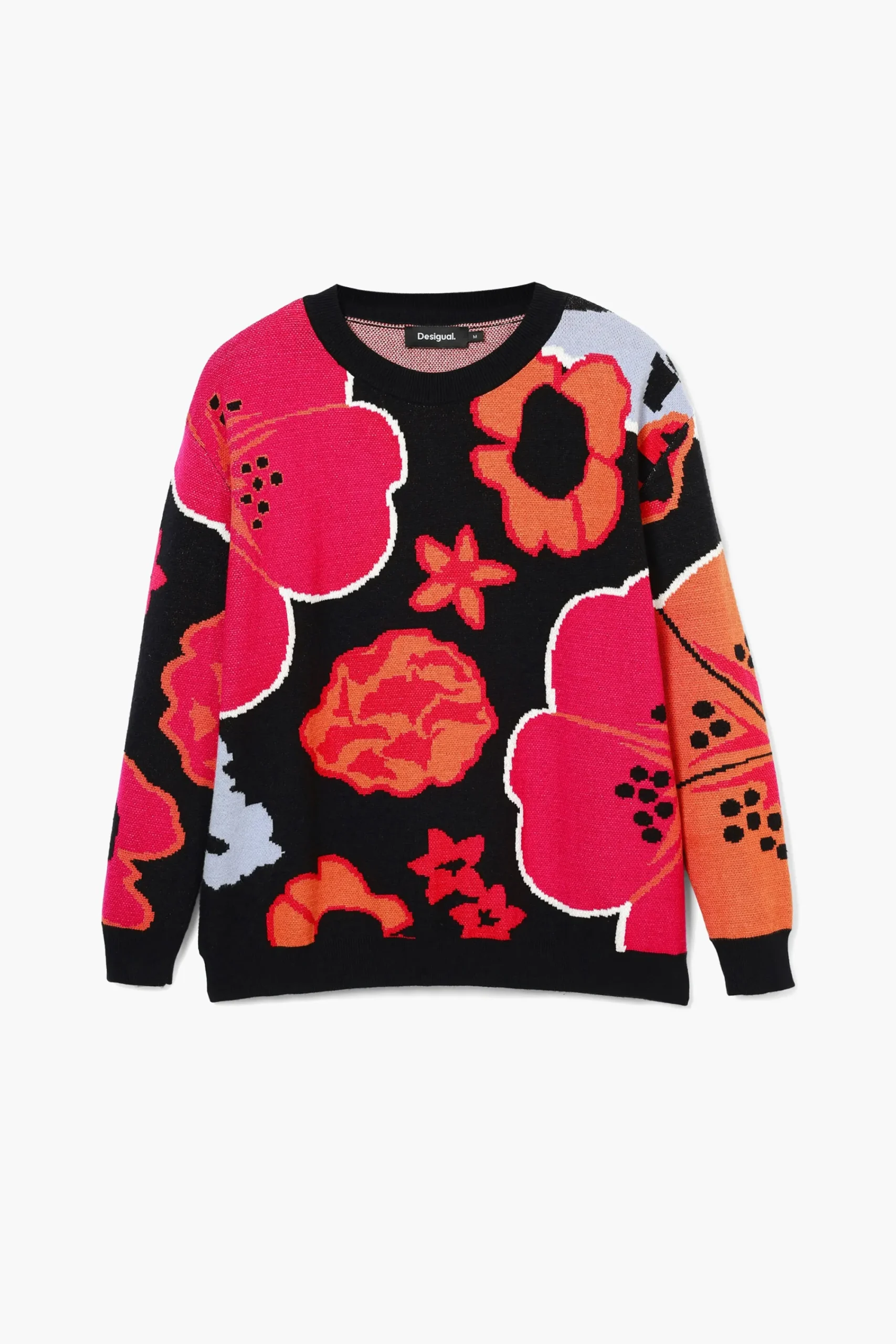 Ropa De Punto|Jerséis-Desigual Jersey flores