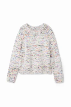 Jerséis Y Sudaderas-Desigual Jersey jaspeado