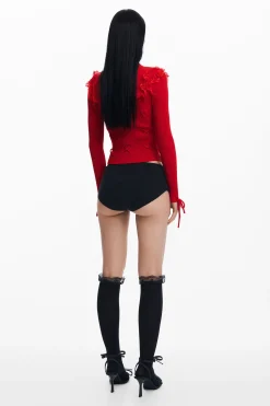 Ropa De Punto|Jerséis-Desigual Jersey lazos María Escoté