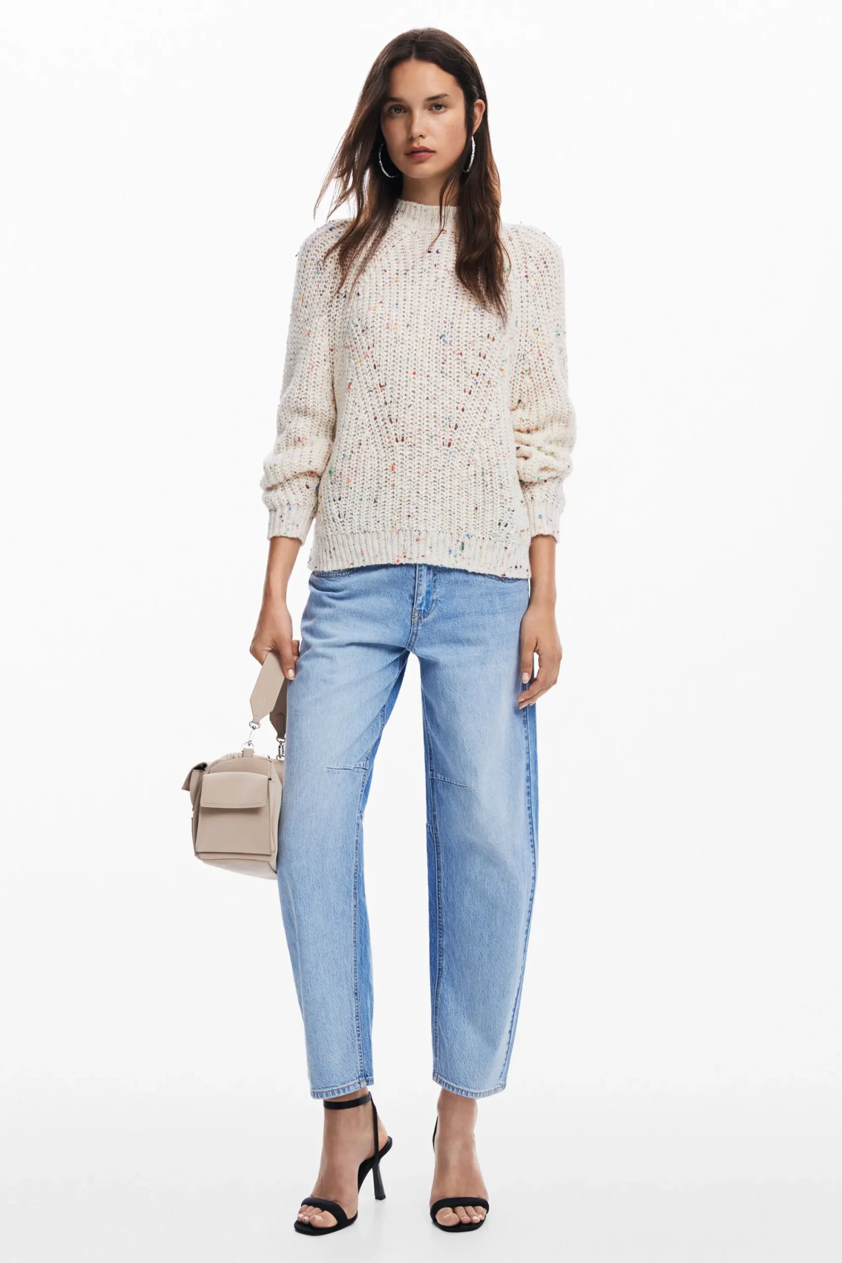 Ropa De Punto|Jerséis-Desigual Jersey oversize punto
