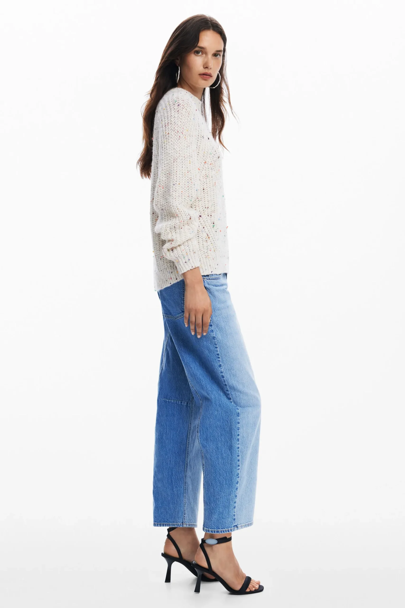 Ropa De Punto|Jerséis-Desigual Jersey oversize punto