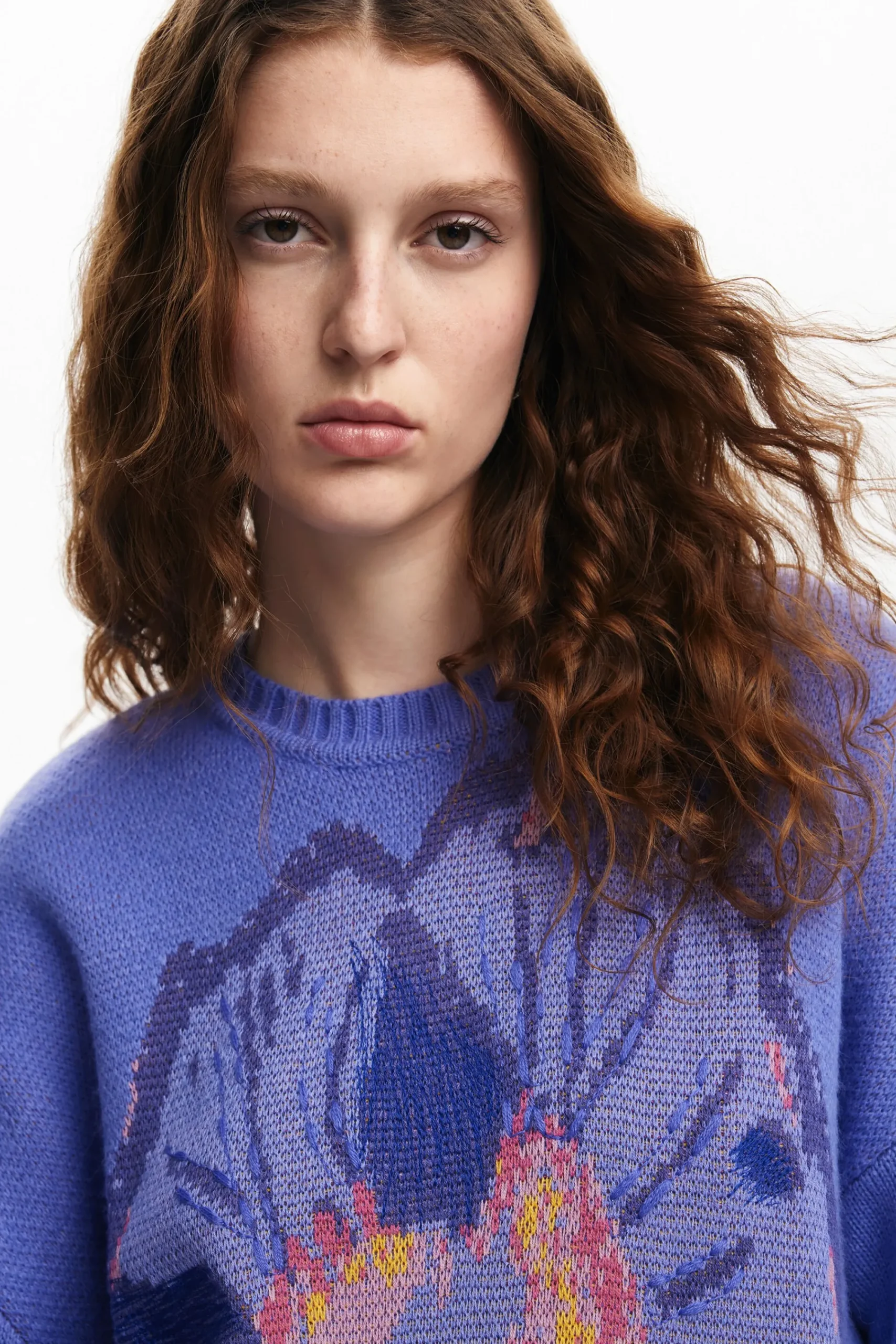 Ropa De Punto|Jerséis-Desigual Jersey pensamiento M. Christian Lacroix