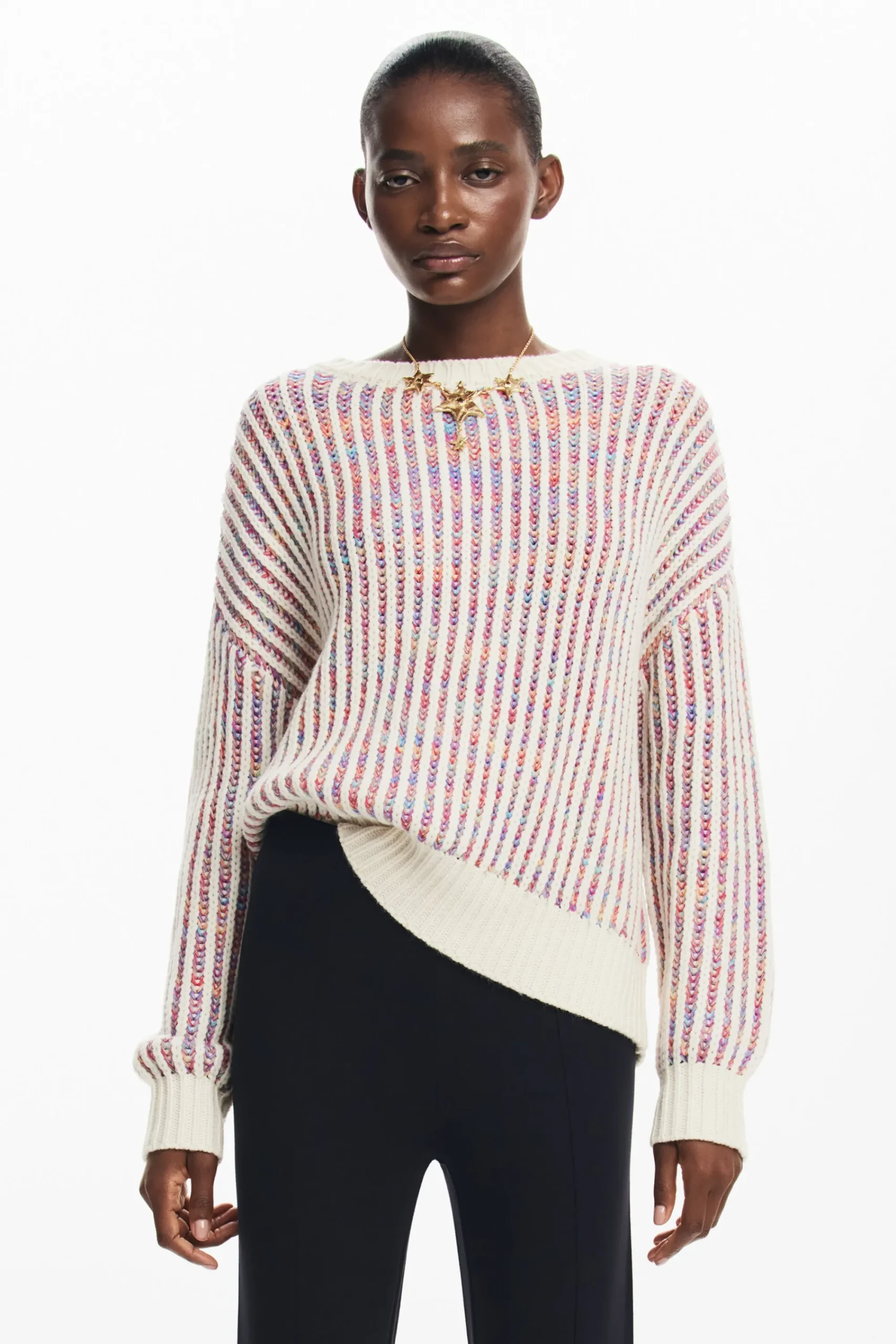 Ropa De Punto|Jerséis-Desigual Jersey punto