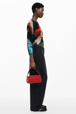 Ropa De Punto|Jerséis-Desigual Jersey punto fino arty difuminado