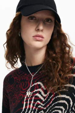 Ropa De Punto|Jerséis-Desigual Jersey punto ondas M. Christian Lacroix