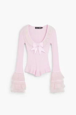 Ropa De Punto|Jerséis-Desigual Jersey romántico María Escoté