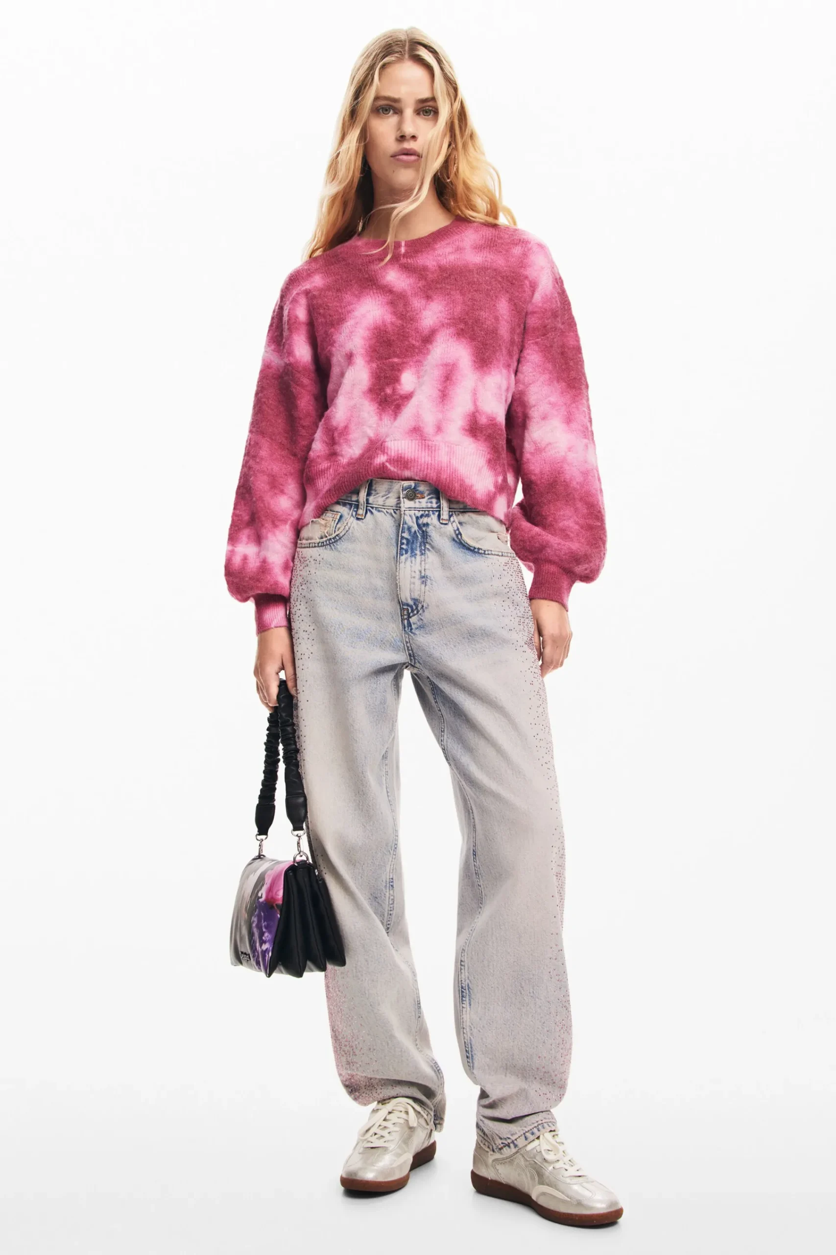 Ropa De Punto|Jerséis-Desigual Jersey tie-dye