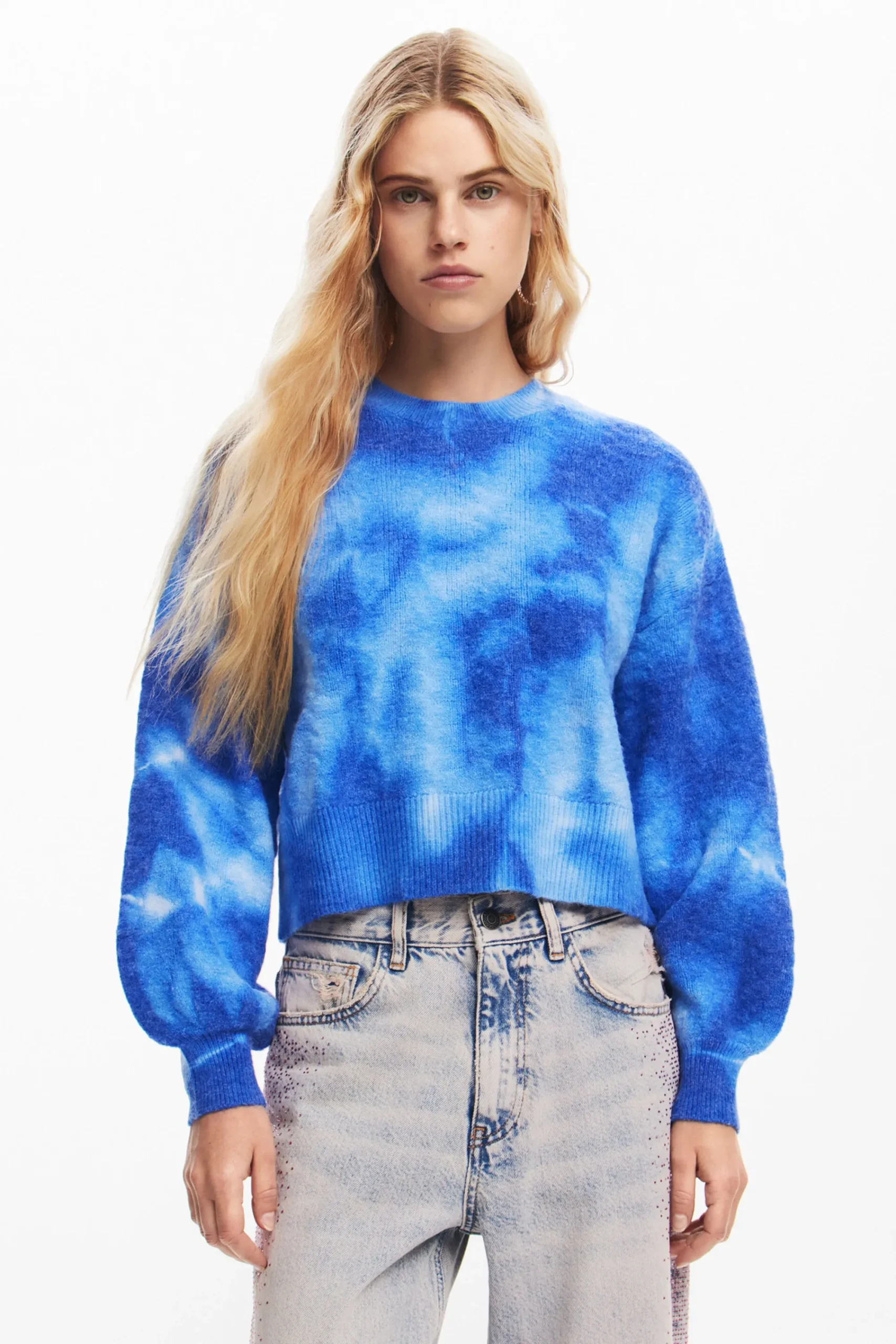 Ropa De Punto|Jerséis-Desigual Jersey tie-dye