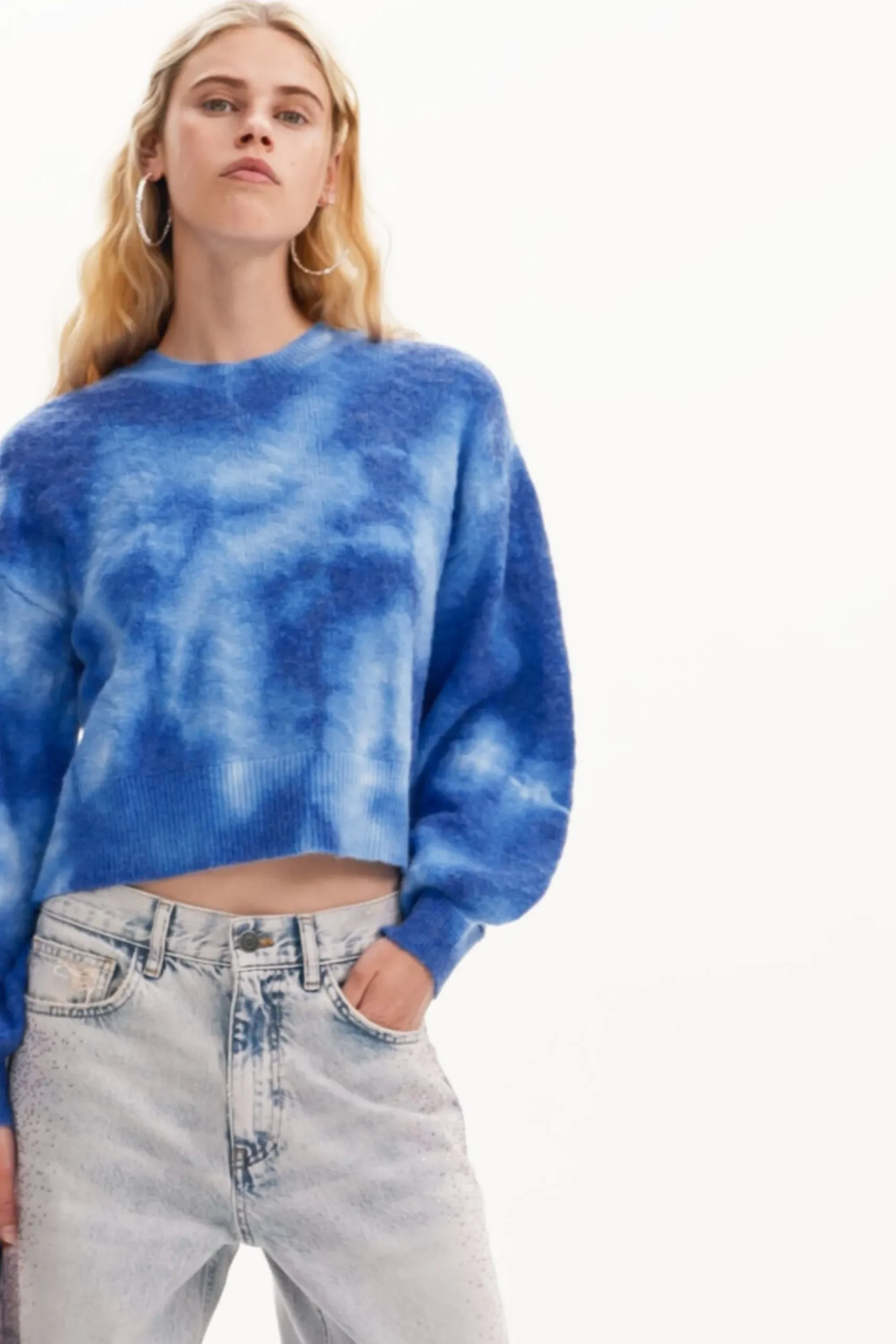 Ropa De Punto|Jerséis-Desigual Jersey tie-dye
