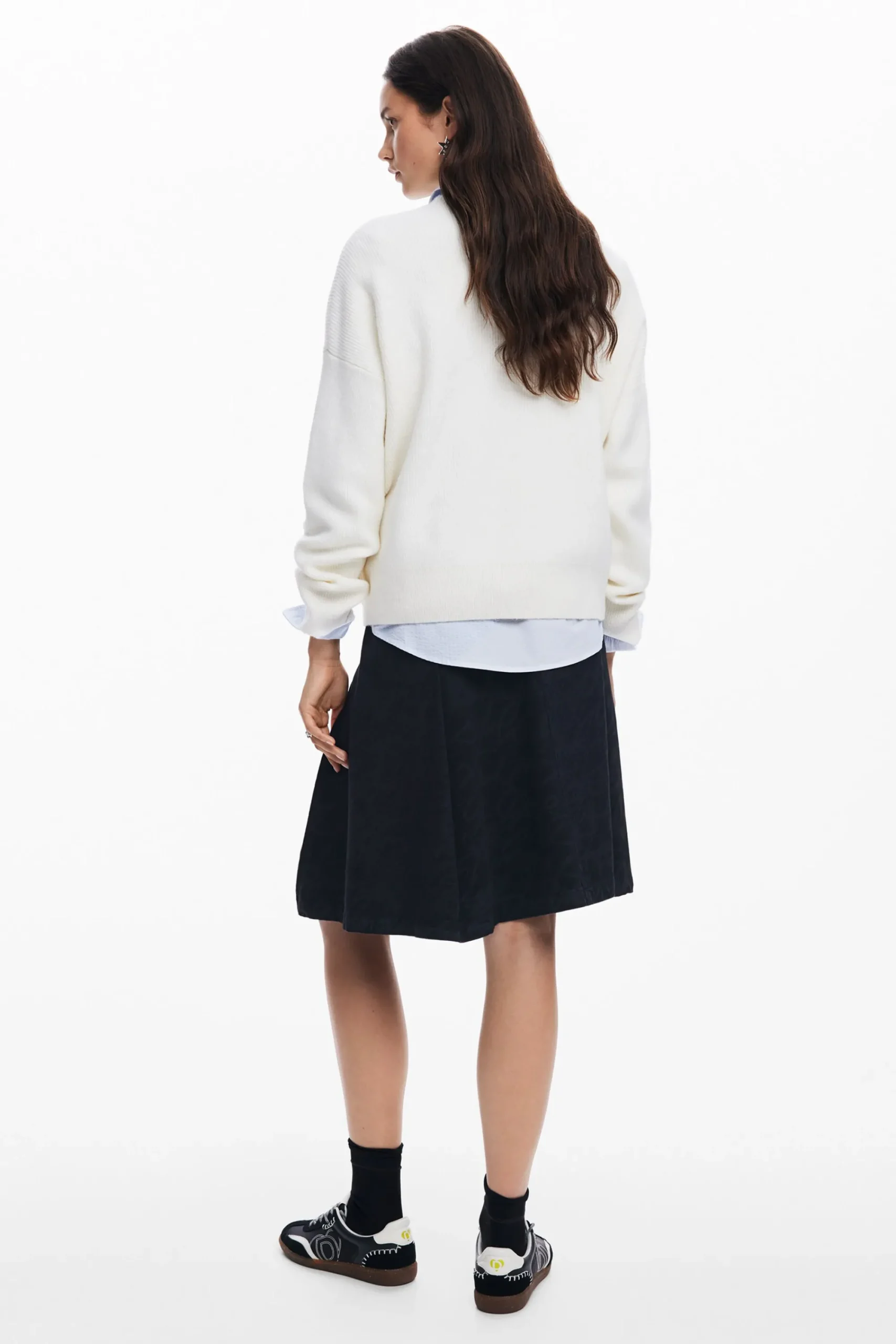 Ropa De Punto|Jerséis-Desigual Jersey trazos M. Christian Lacroix