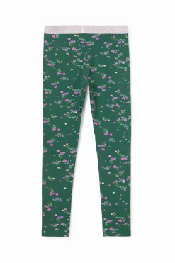 Faldas Y Pantalones|Leggings-Desigual Leggings flores
