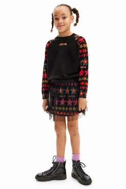 Faldas Y Pantalones-Desigual Minifalda estrellas