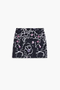 Faldas Y Shorts-Desigual Minifalda flores